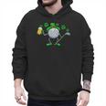 St Patricks Day Golf Golfing Irish Golfer Beer Humor Men Dad Men Hoodie