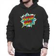 Super Dad Comic Book Superhero Father's Day Men Hoodie Super Dad Comic Book Superhero Father's Day Men Hoodie