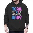 Team Healthy Baby Gender Reveal Pregnancy Mom Dad Men Hoodie