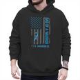 Type 1 Diabetes Awareness T1D Dad Of Warrior Type 1 Diabetic Men Hoodie