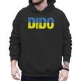 Ukrainian Dido Grandfather Dad Ukraine Flag Distressed Men Hoodie