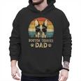 Vintage Boston Terrier Dad Dog Lovers Father's Day Tee Men Hoodie