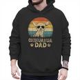 Vintage Chihuahua Dad Dog Lovers Father's Day Tee Men Hoodie