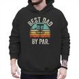 Vintage Disc Golf Dad Best Dad By Par Disk Golf Men Hoodie