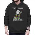 Vintage Father Son Family Autistic Kids Autism Awareness Dad Men Hoodie