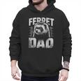 Vintage Ferret Dad Ultimate Pet Lover Ferret Owner Men Hoodie