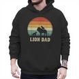 Vintage Lion Dad Father Grandpa Father's Day Men Hoodie
