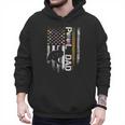 Vintage USA Flag Billiards Player Proud Pool Dad Men Hoodie