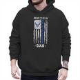 Vintage USA Flag Proud To Be An US Air Force Dad Men Hoodie