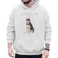 Anatomy Of A Siberian Husky Cute Dog Husky Mom Dad Men Hoodie