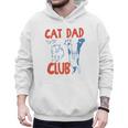 ON Back Cat Dad Club Life Is Better With Cats Father's Day Men Hoodie