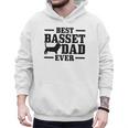 Basset Dad Dog Papa Basset Hound Men Men Hoodie