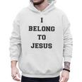 I Belong To Jesus Christian Gym Apparel Christian Dad Men Hoodie