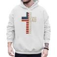 Blessed Dad Christian From Daughter Son Jesus Patriotic Men Hoodie