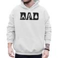 Camping Dad Father's Day Outdoor Bushcraft Camper Men Hoodie