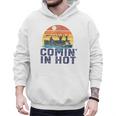 Comin In Hot Pontoon Boat Boating Lake For Dad Small Men Hoodie Comin In Hot Pontoon Boat Boating Lake For Dad Small Men Hoodie