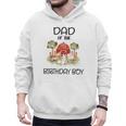 Dad Of The Birthday For Boy Barnyard Farm Animals Party Men Hoodie