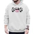 Dad Of The Birthday Girl Cow Daddy Papa Bday Matching Men Hoodie