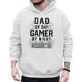 Dad By Day Gamer By Night Father's Day Gaming Men Hoodie