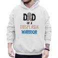 Dad Of A Hip Dysplasia Warrior Beige Blue Hip Dysplasia Men Hoodie Dad Of A Hip Dysplasia Warrior Beige Blue Hip Dysplasia Men Hoodie