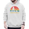 Dad Lawn Mowing Grassquatch Bigfoot Mower Garden Men Hoodie