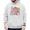 Dad Pink Farm Animal Birthday Kids Matching Family Men Hoodie