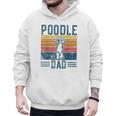 Dog Dad Vintage Poodle Dad Men Hoodie