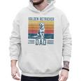 Dog Golden Dad Vintage Golden Retriever Dad Small Men Hoodie