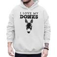 Donkey Mom Or Dad I Love My Donks Farmer Men Hoodie