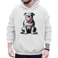 English Bulldog Bubble Gum Vintage Dog Mom Pet Dad Men Hoodie