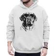 English Mastiff Sketch Drawing Art Dog Lover Mom Dad Women Men Hoodie