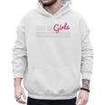 Father's Day Dad From Girl Outnumbered Men Hoodie