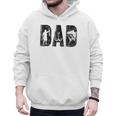 Fishing Dad Birthday Classic Bold Font Fish Daddy Men Hoodie