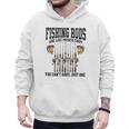 Fishing Tuna Bass Rod Fisherman Cool Dad Quote Men Hoodie