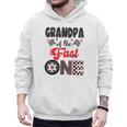 Grandpa Of The Fast One Car Racing Dad 1St Birthday Boy Men Hoodie