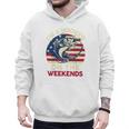 I'm Hooker On The Weekends Dirty Bass Dad Fishing Men Hoodie