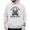 New Dad Prepared For Diaper Duty Men Hoodie
