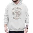 Reel Cool Great Grandpa Step Dad Fishing Father Day Men Hoodie