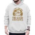 I Only Smoke The Good Stuff BBQ Barbeque Chef Dad Men Hoodie