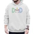Unicorn Dad First Birthday Girl Family Matching Mama Party Men Hoodie