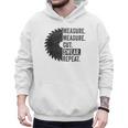Woodworking Dad Measure Cut Swear Handyman Fathers Day Men Hoodie