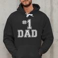 1 Dad Number One Father's Day Vintage Style Men Hoodie