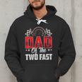 2 Year Old Racing Car Two Fast Birthday 2nd Family Dad Men Hoodie