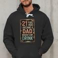 21st Birthday For Dad 21 Year Old Child Son Daughter Men Hoodie