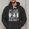 21st Birthday Dad Mom 21 Year Old Son Matching Family Men Hoodie 21st Birthday Dad Mom 21 Year Old Son Matching Family Men Hoodie