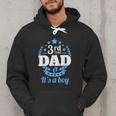 3rd Time Dad Dad Pregnancy It's a Boy Men Hoodie