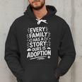 Adoptive Mom Adoption Dad And Adoption Day Foster Care Men Hoodie