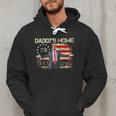 American Flag Trump 2024 Daddy's Home We The People Men Hoodie