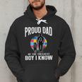 Autism Awareness For Proud Dad Support Autistic Kids Men Hoodie