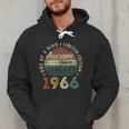Awesome Since January 1966 60 Year Old 60th Birthday Men Dad Men Hoodie Awesome Since January 1966 60 Year Old 60th Birthday Men Dad Men Hoodie
